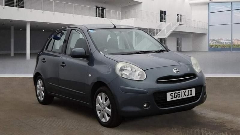 Grey Used 2011 Nissan Micra Acenta Hatchback | £1,995 (Good price) - Image 1/4