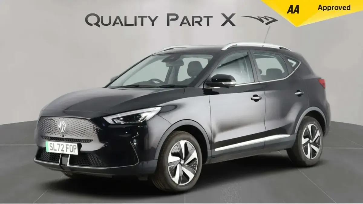 Used MG ZS Trophy Connect 114 kW (156 HP) 2022 Black SUV