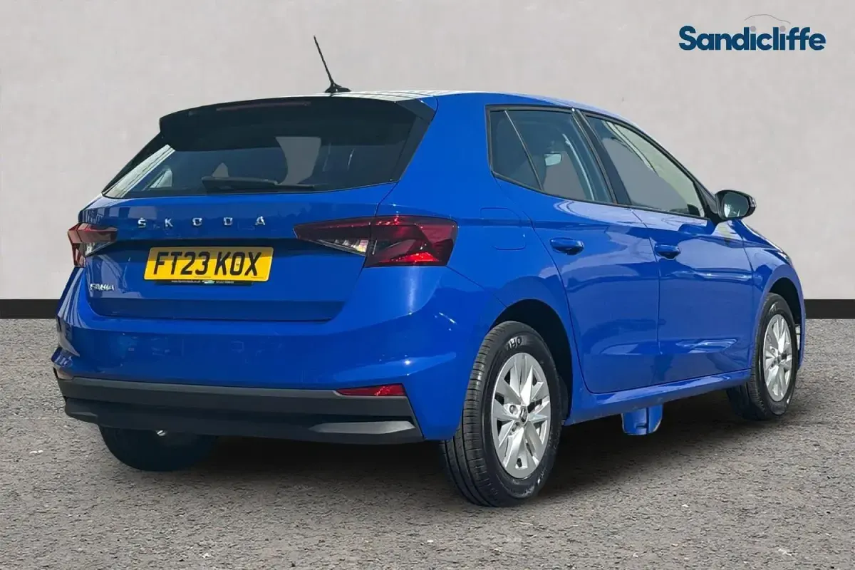 Used Skoda Fabia Comfort 80 HP (58 kW) 2025 Blue Hatchback