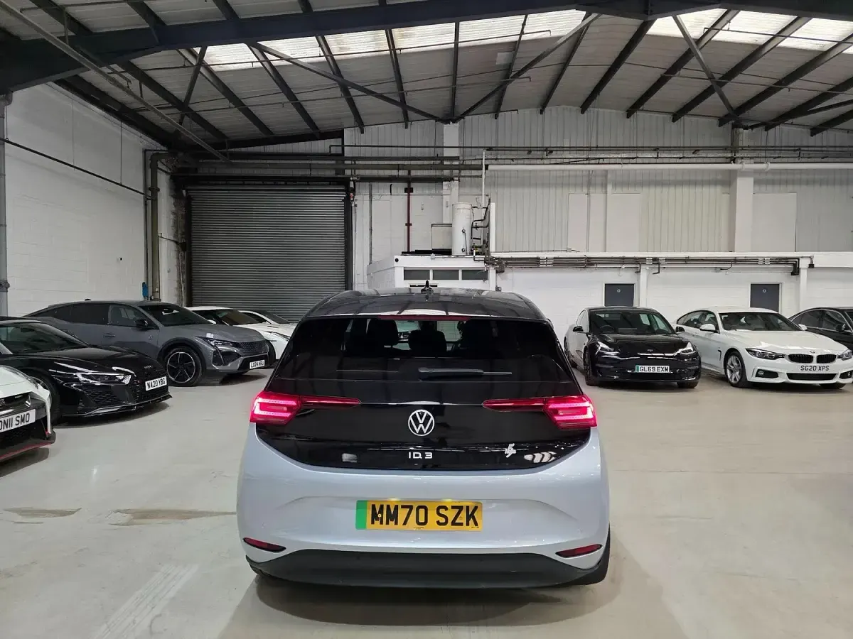 Used VW ID.3 Pro Performance 150 kW (204 HP) 2020 Silver Hatchback