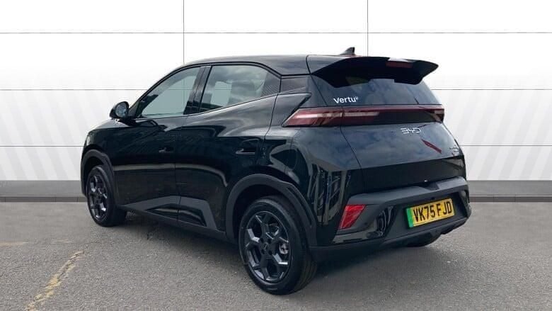 Black New 2025 BYD Dolphin Boost Hatchback | £17,895 (Good price) - Image 1/3