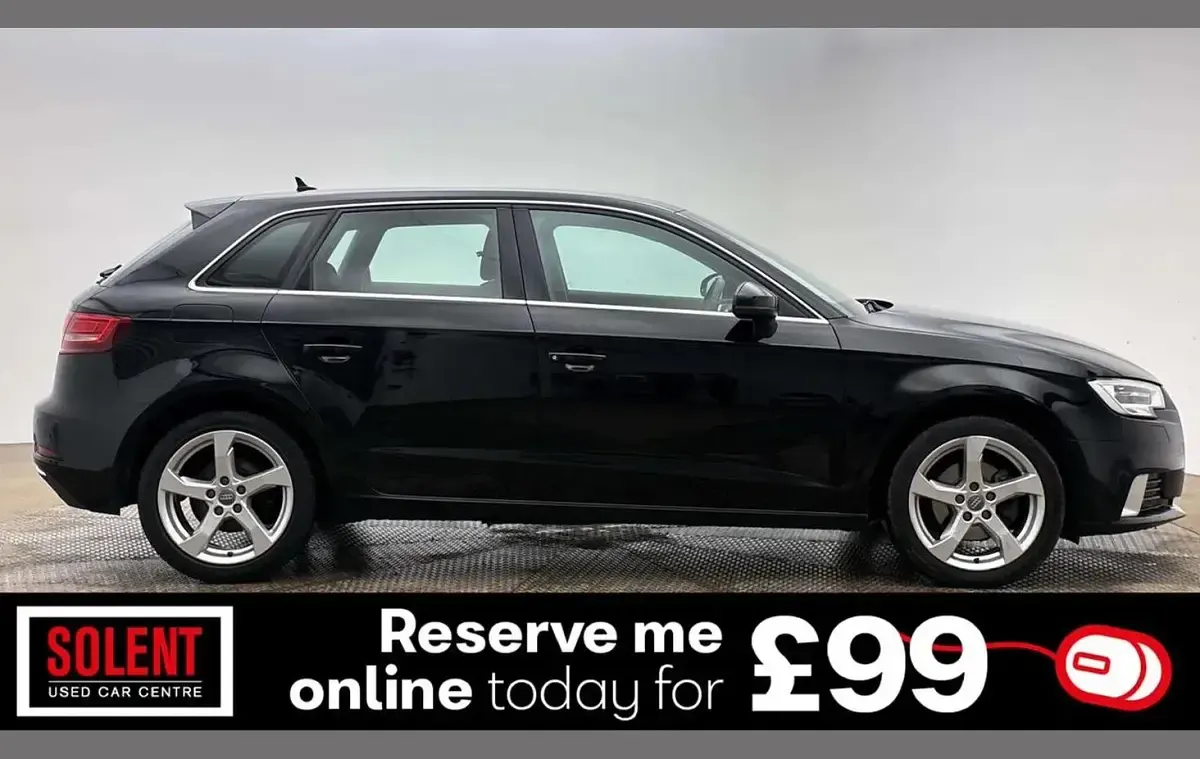 Used Audi A3 Sport 147 HP (108 kW) 2018 Black Sedan