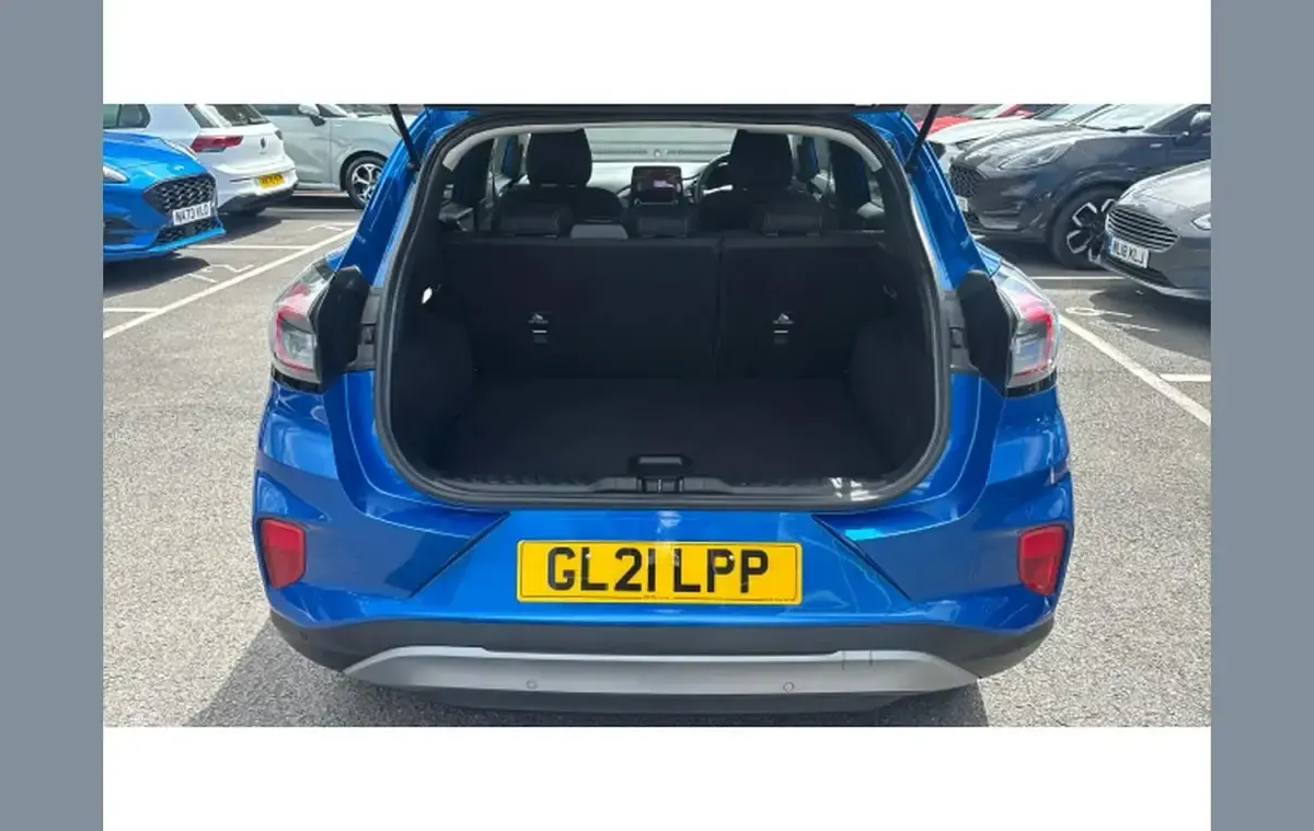 Used Ford Puma Titanium 123 HP (90 kW) 2021 Blue SUV
