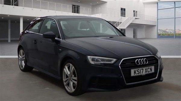 Blue Used 2017 Audi A3 S-Line Hatchback | £12,800 (Fair price) - Image 1/1