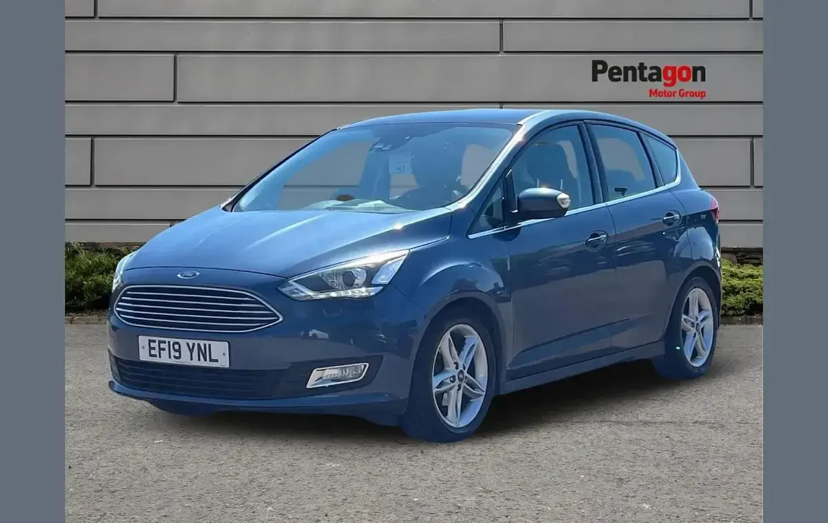 Used Ford C-MAX Titanium X 123 HP (90 kW) 2019 Blue MPV