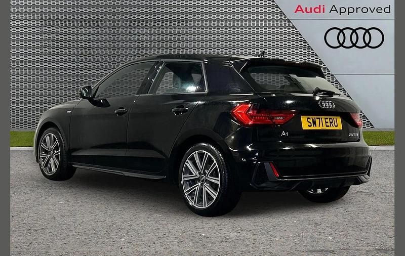Used Audi A1 S-Line 94 HP (69 kW) 2022 Black Hatchback