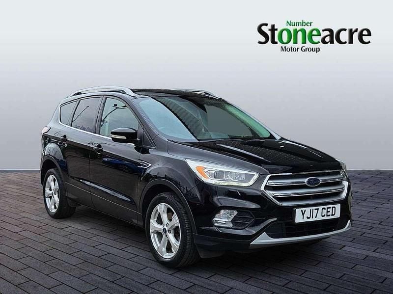 Black Used 2017 Ford Kuga Titanium SUV | £9,900 (Fair price) - Image 1/4
