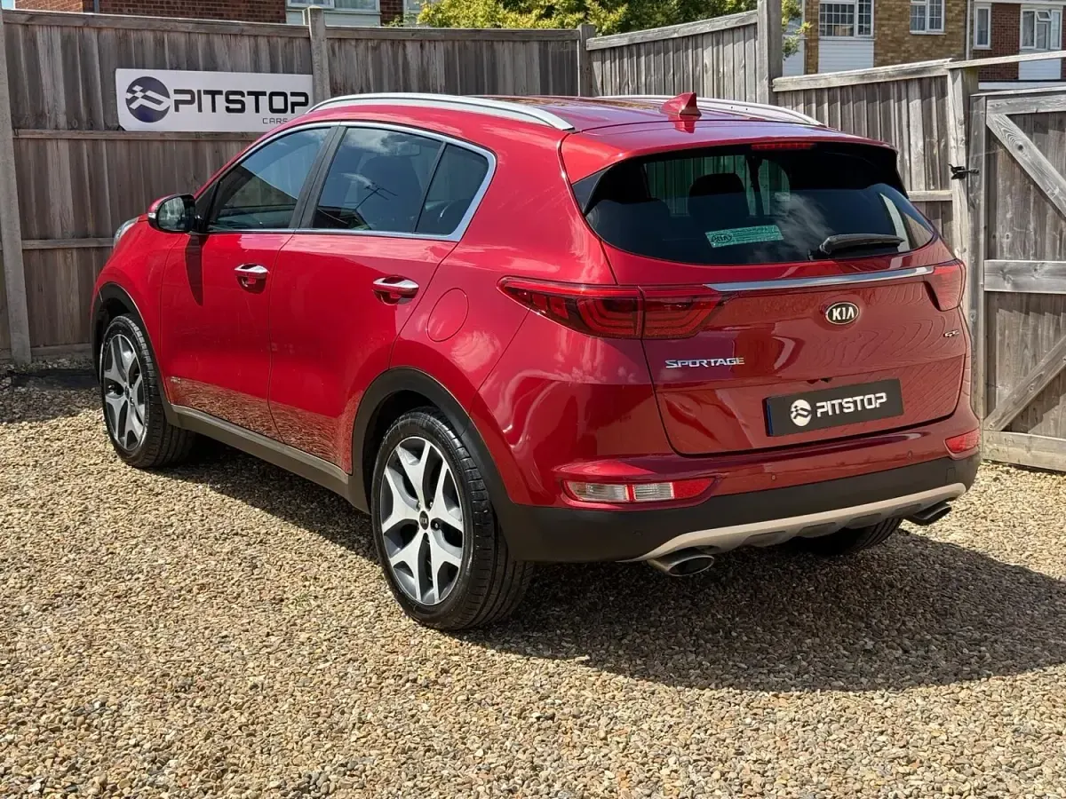 Used Kia Sportage GT-Line 134 HP (98 kW) 2016 Red SUV
