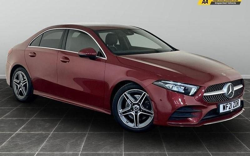 Red Used 2021 Mercedes A220 Executive Sedan | £19,495 (Fair price) - Image 1/2