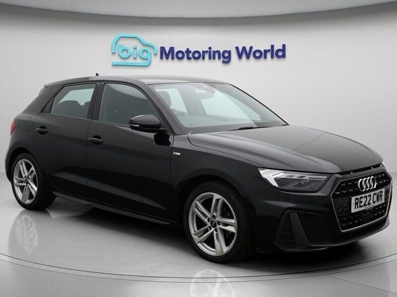 Black Used 2022 Audi A1 Sportback S-Line Hatchback | £16,900 (Fair price) - Image 1/4