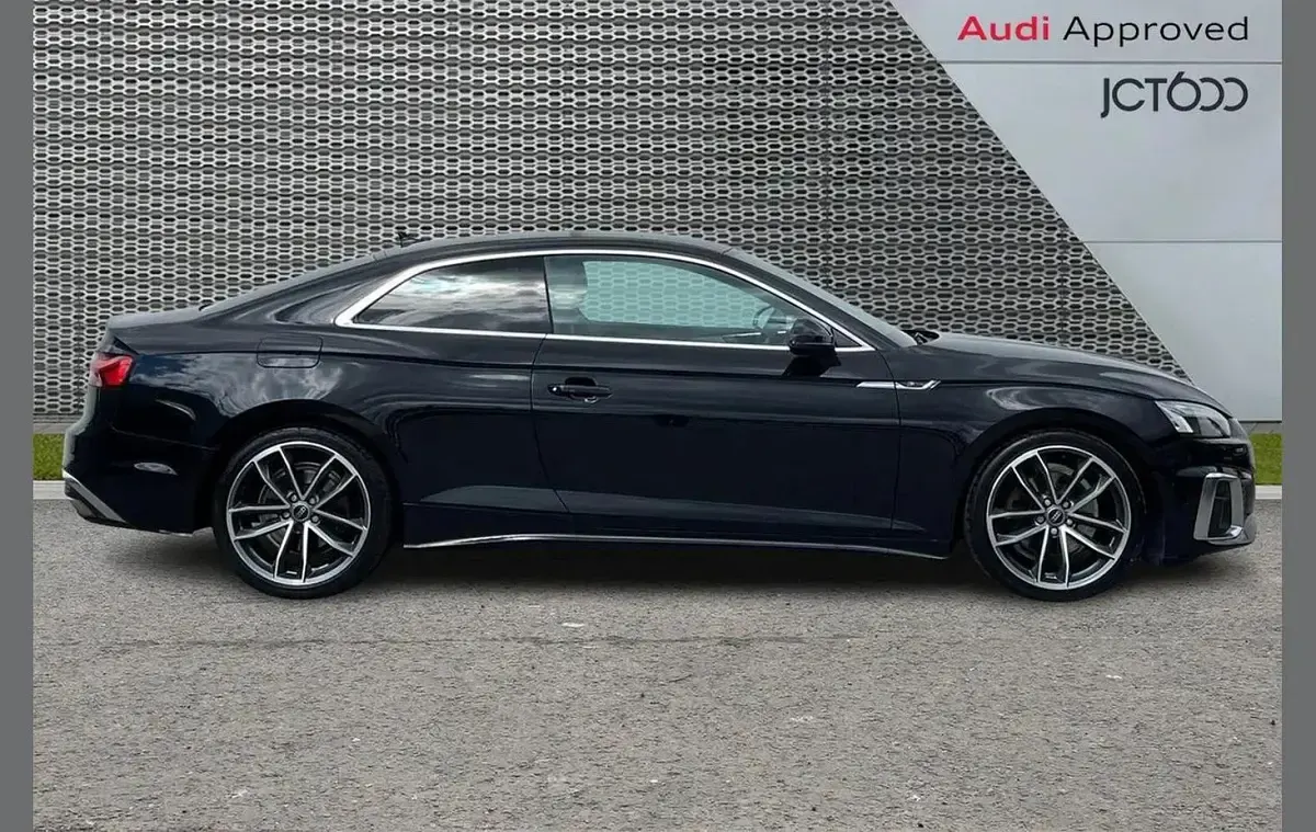 Used Audi A5 S-Line 147 HP (108 kW) 2023 Black Coupe