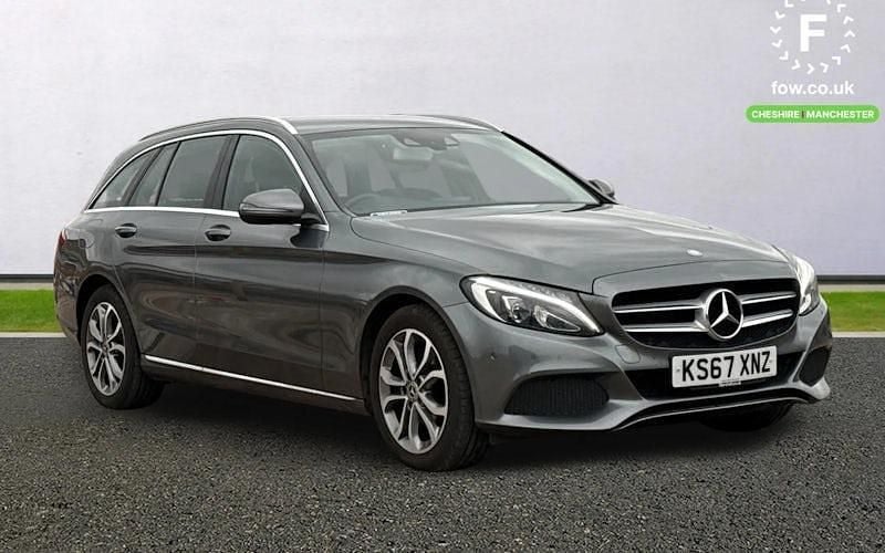 Grey Used 2017 Mercedes C220 Active Estate | £13,799 (Fair price) - Image 1/4
