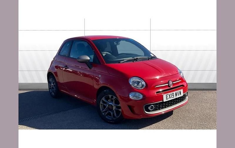 Used Fiat 500 S 69 HP (50 kW) 2019 Red Hatchback
