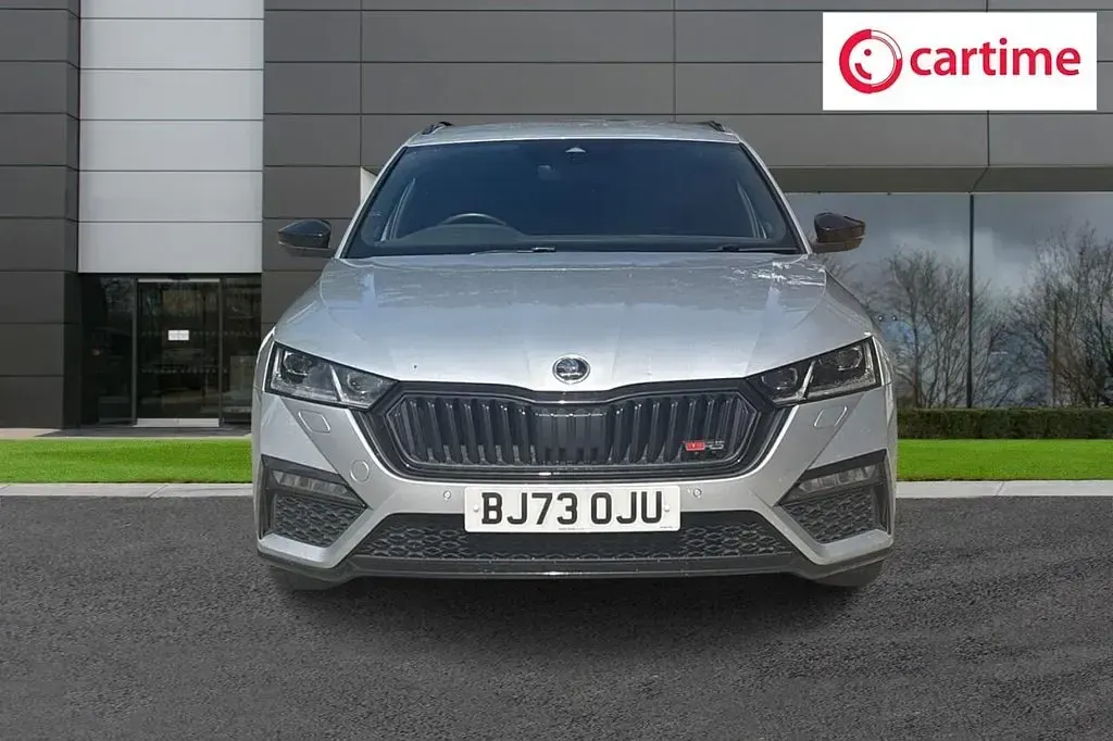 Used Skoda Octavia vRS 245 HP (180 kW) 2023 Silver Estate