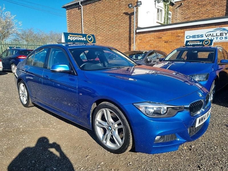 Used BMW 325 M Sport 218 HP (160 kW) 2014 Blue Sedan
