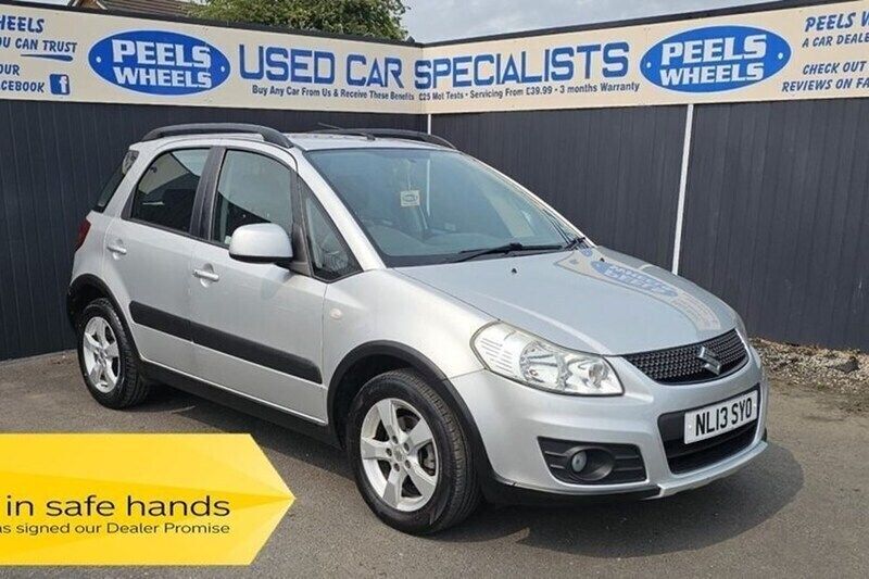 Silver Used 2013 Suzuki SX4 SZ4 Hatchback | £2,675 (Super price) - Image 1/1