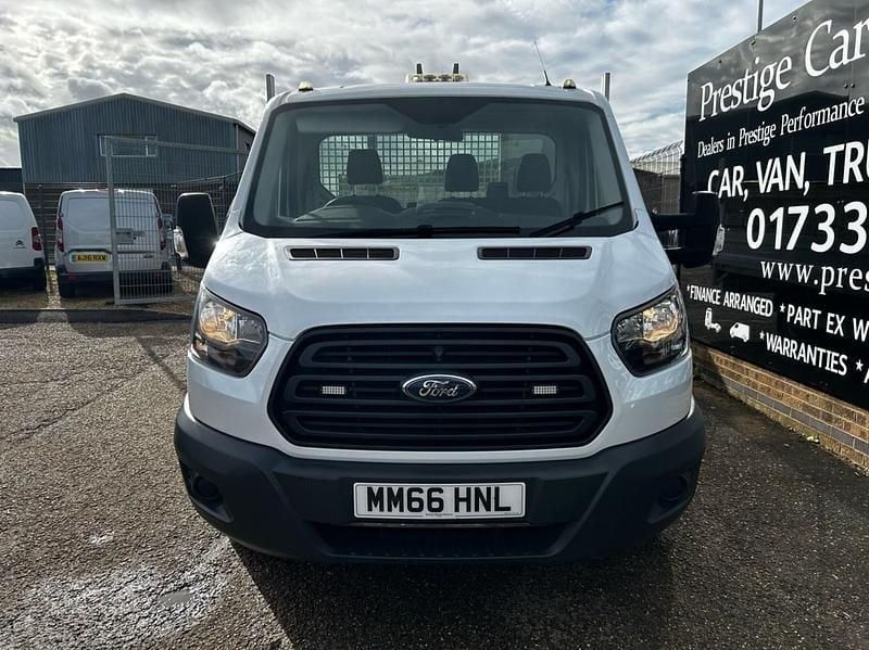 Used Ford Transit 130 HP (95 kW) 2017 White Pickup