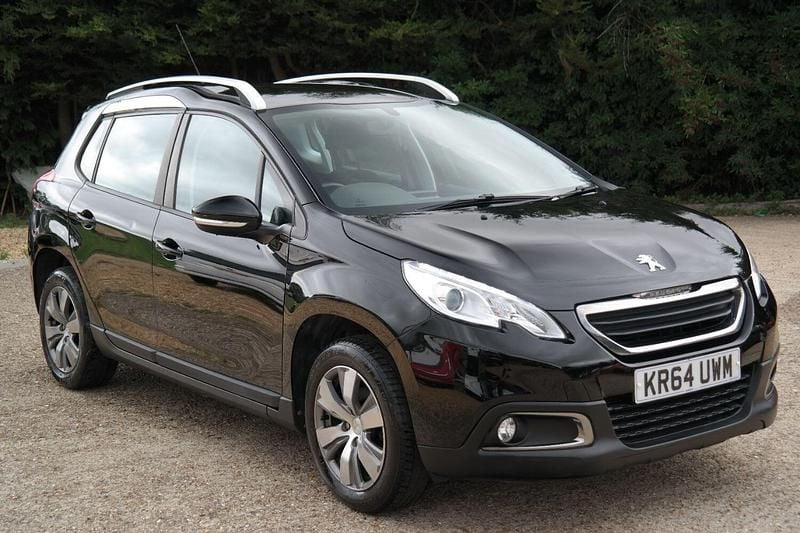 Black Used 2015 Peugeot 2008 Active SUV | £4,395 (Fair price) - Image 1/4