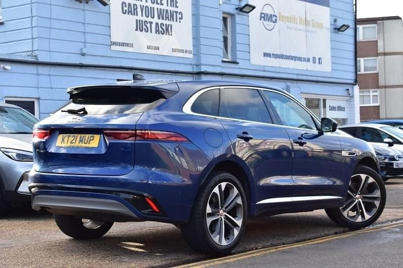 Used Jaguar F-Pace R-Dynamic 204 HP (150 kW) 2021 Blue SUV