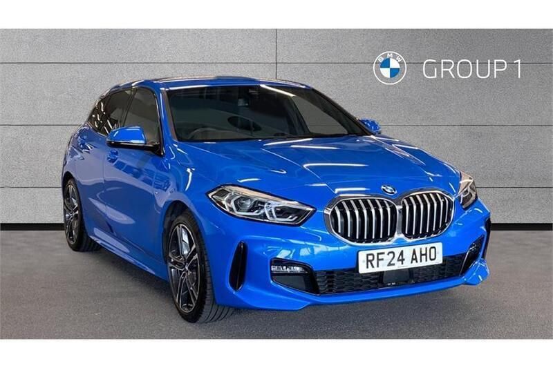 Misano blue Used 2024 BMW 118 M Sport Hatchback | £25,995 (Fair price) - Image 1/4