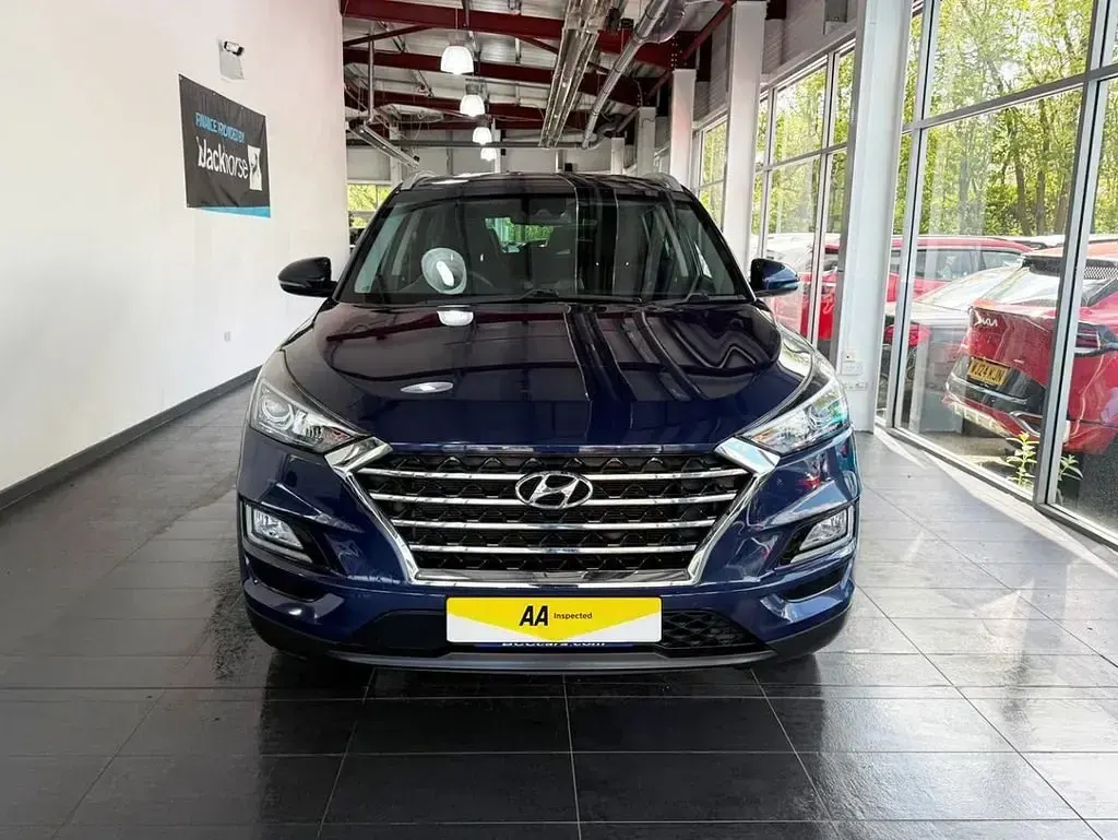 Usado Hyundai Tucson SE 132 HP (97 kW) 2020 Azul SUV