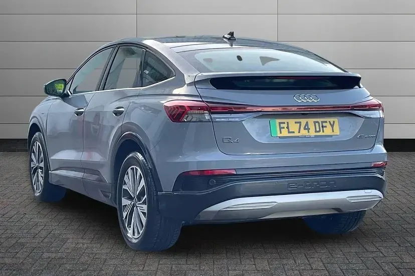 Used Audi Q4 Sportback e-tron Sport 207 kW (282 HP) 2024 Pebble grey SUV