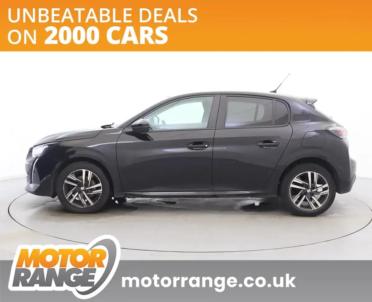 Used Peugeot 208 Active+ 100 HP (73 kW) 2023 Black Hatchback