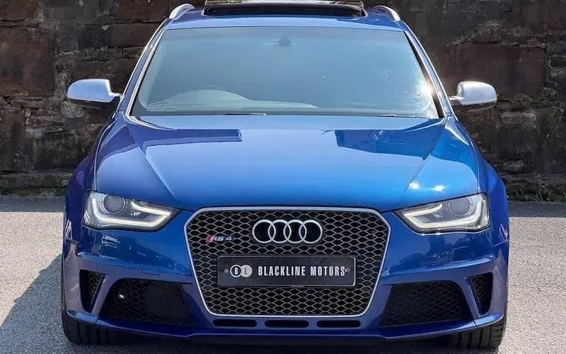 Used Audi RS4 Advanced 450 HP (330 kW) 2014 Blue Estate