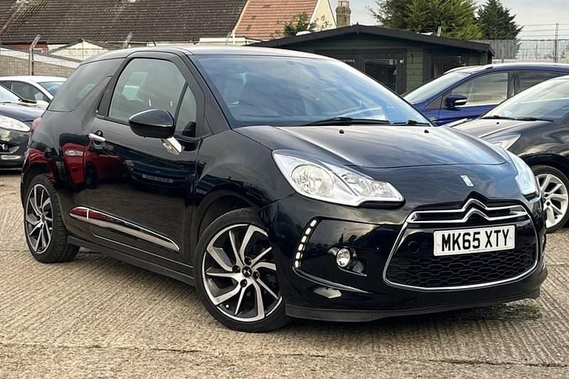 Black Used 2015 DS Automobiles DS3 Hatchback | £3,488 (Good price) - Image 1/1