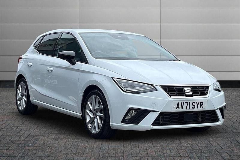 White Used 2021 Seat Ibiza FR Hatchback | £14,290 (Fair price) - Image 1/4