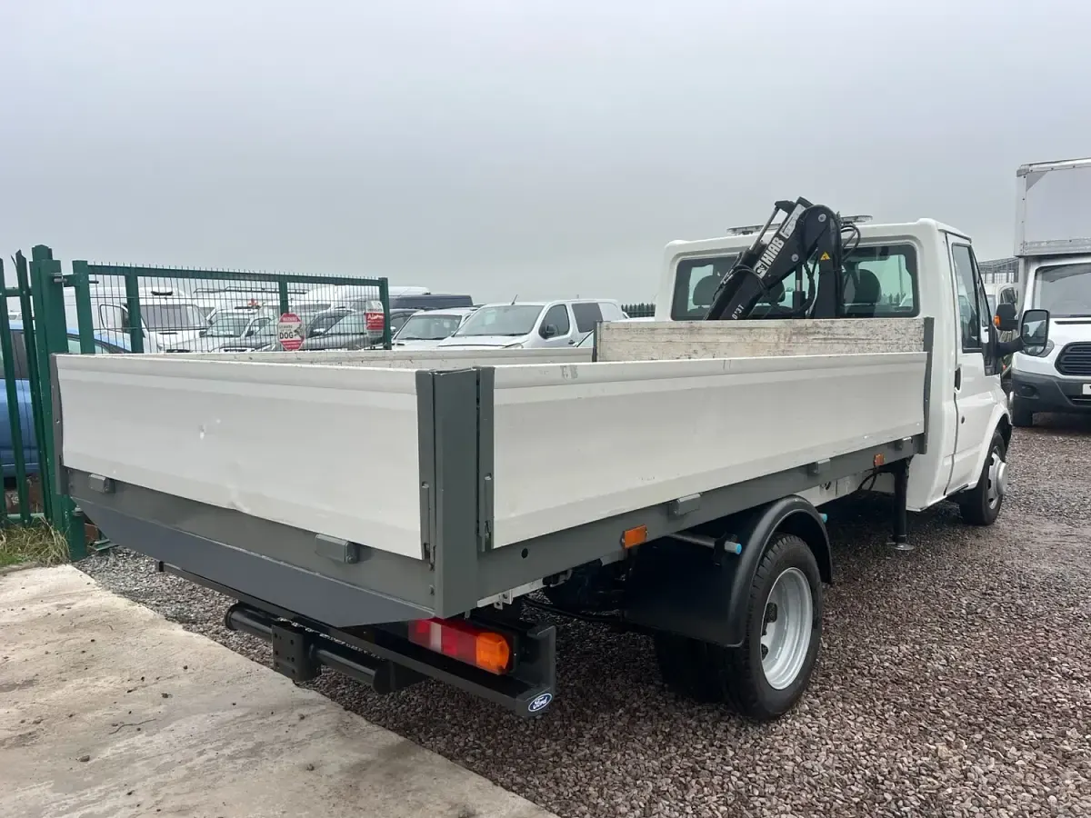 Used Ford Transit 75 HP (55 kW) 2001 White Pickup