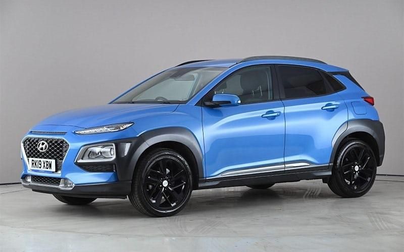 Gebraucht Hyundai Kona Premium 120 PS (88 kW) 2019 Blau SUV