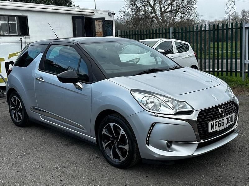 Used DS Automobiles DS3 Elegance 2016 Silver Hatchback