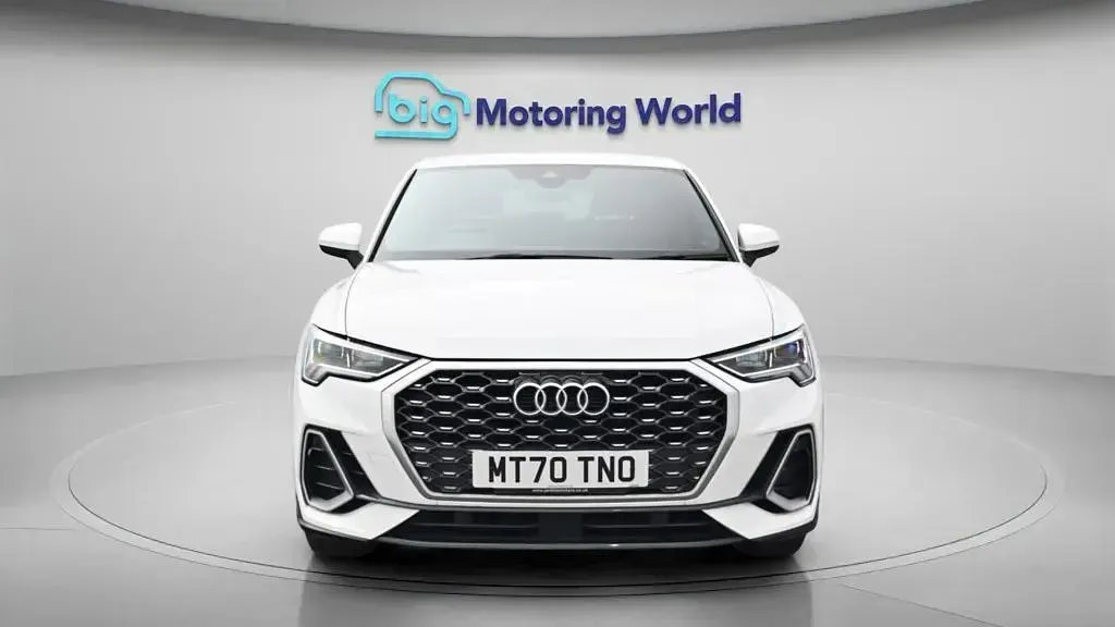 Used Audi Q3 Sportback S-Line 150 HP (110 kW) 2020 White SUV