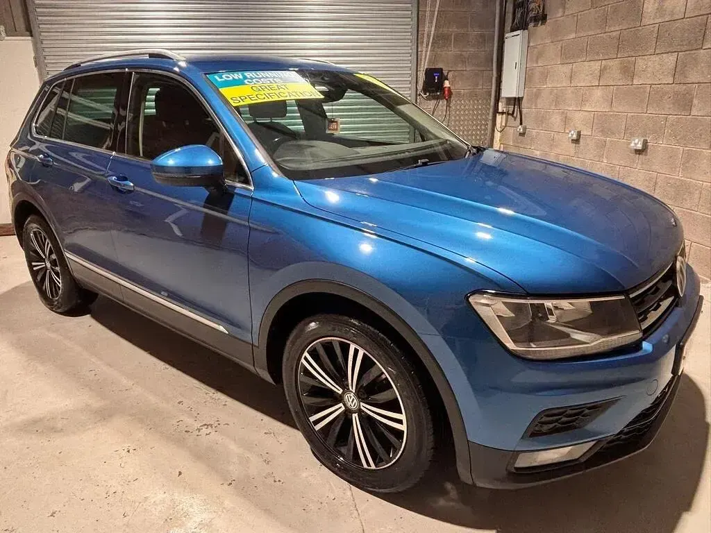 Used VW Tiguan SE 150 HP (110 kW) 2017 Blue SUV
