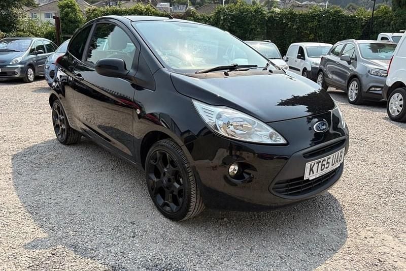 Black Used 2016 Ford Ka Zetec Hatchback | £2,995 (Fair price) - Image 1/1
