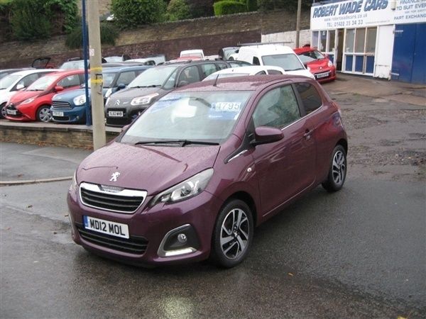 Purple Used 2015 Peugeot 108 Allure Hatchback | £4,795 (Fair price) - Image 1/1