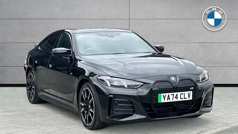 Black Used 2025 BMW i4 Comfort Edition Sedan | £45,990 (Good price) - Image 1/4