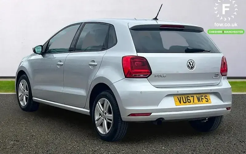 Used VW Polo Edition 90 HP (66 kW) 2017 Silver Hatchback