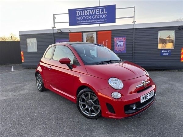 Red Used 2016 Fiat 500 Cabriolet | £7,495 (Good price) - Image 1/1