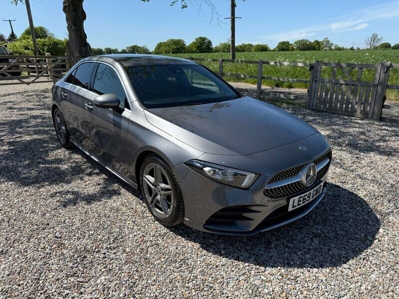 Grey Used 2020 Mercedes A180 AMG line Sedan | £14,995 (Good price) - Image 1/4
