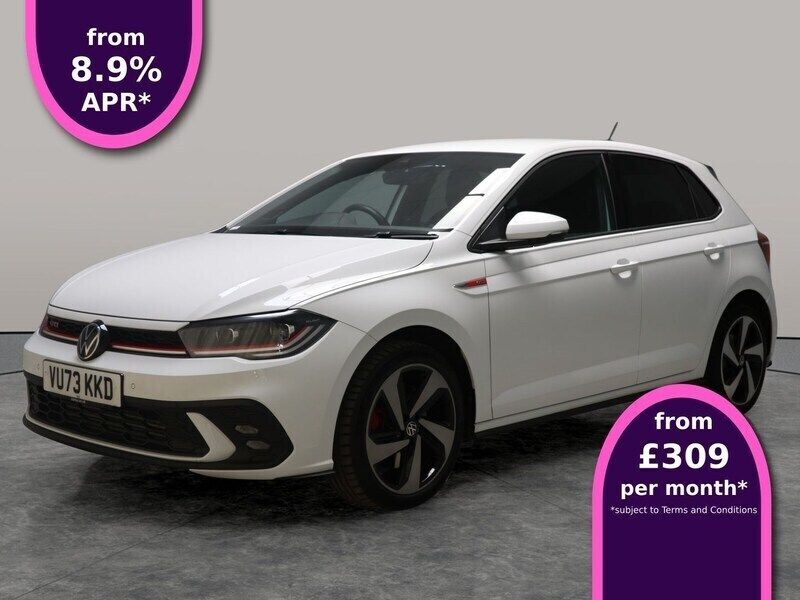 White Used 2023 VW Polo GTI Hatchback | £21,922 (Fair price) - Image 1/3