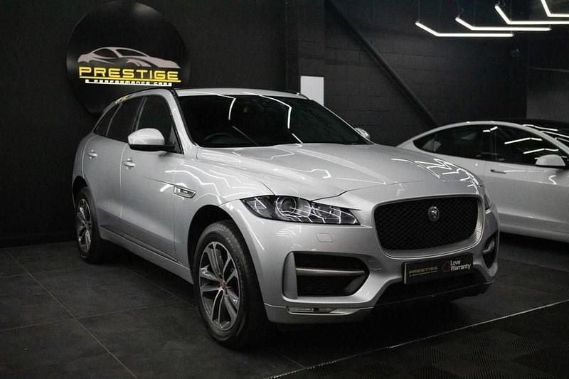 Used Jaguar F-Pace R-Sport 240 HP (176 kW) 2018 Silver SUV