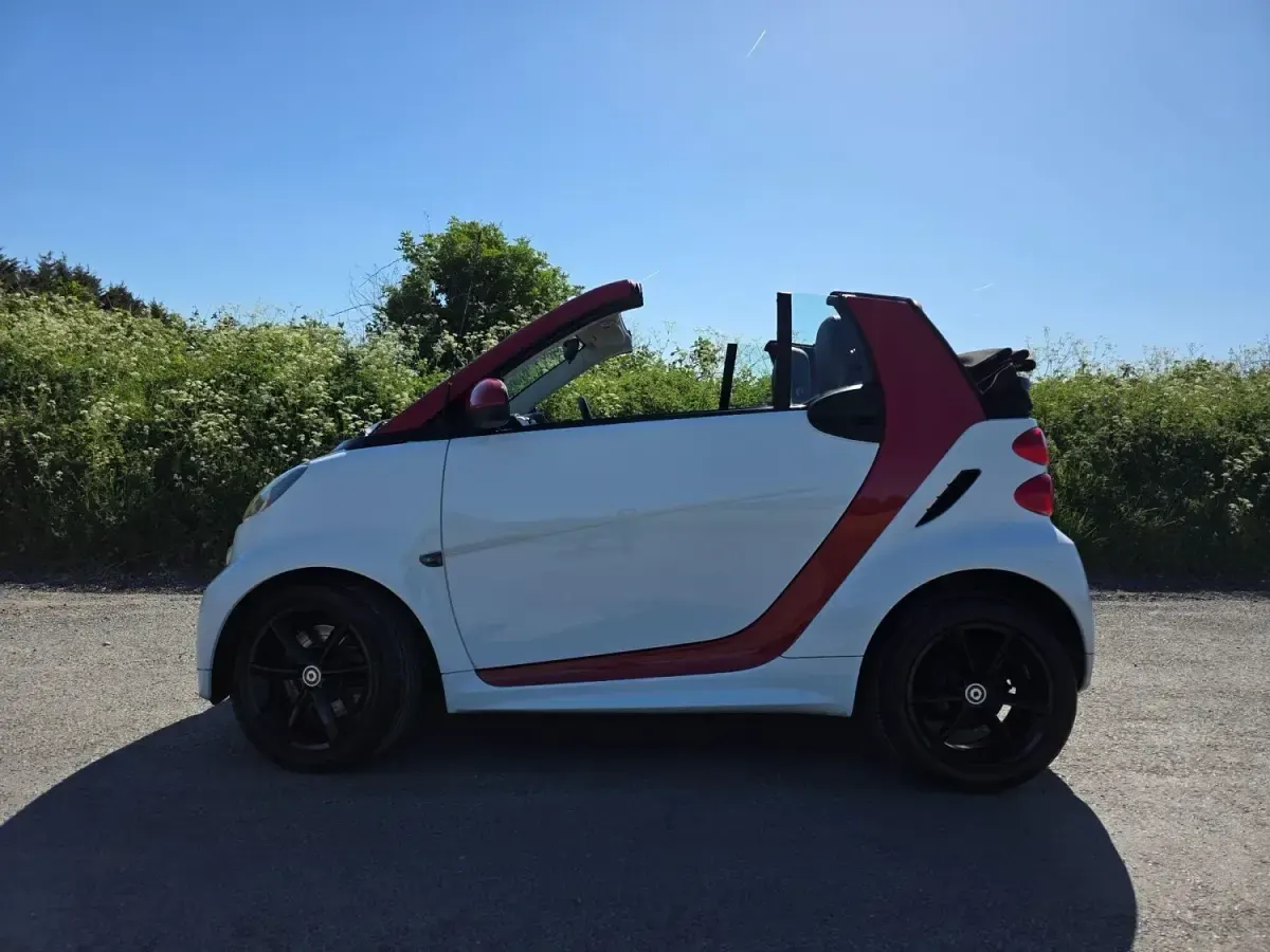 Used Smart ForTwo Cabrio 2014 White Cabriolet