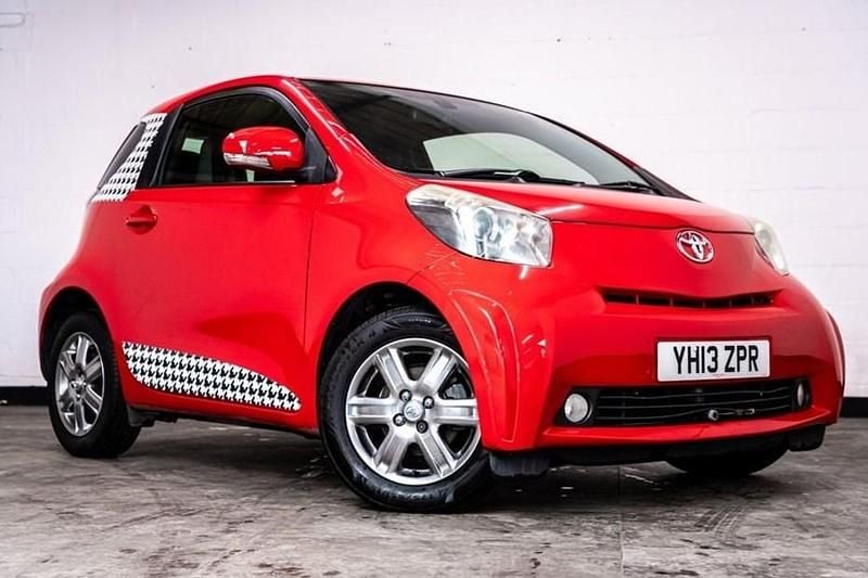 Red Used 2013 Toyota iQ Hatchback | £4,350 (Fair price) - Image 1/1