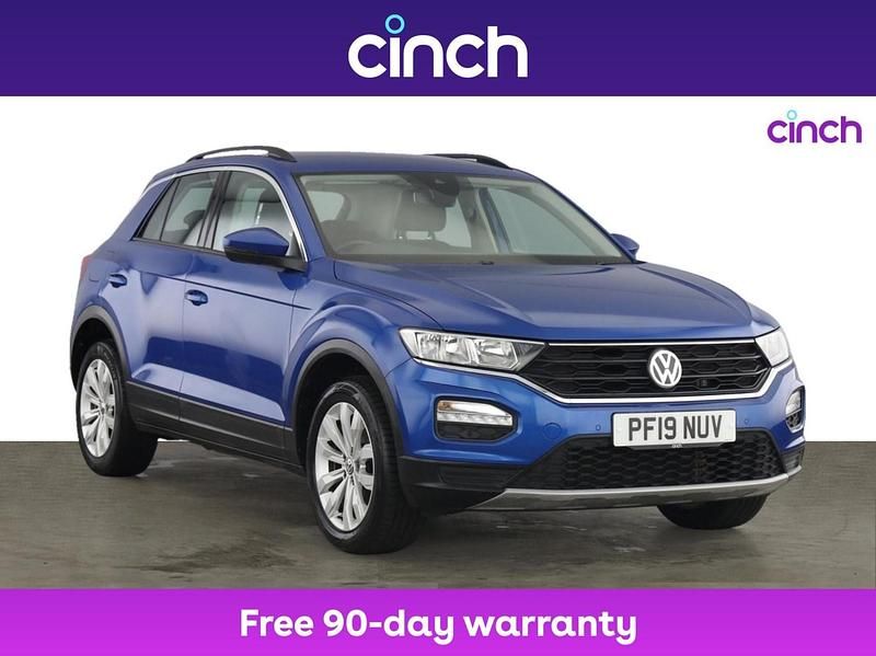 Blue Used 2019 VW T-Roc SE SUV | £13,499 (Fair price) - Image 1/3