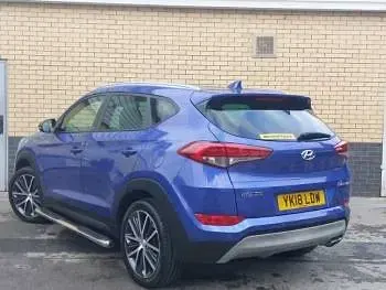Used Hyundai Tucson GO! 177 HP (130 kW) 2018 Blue SUV