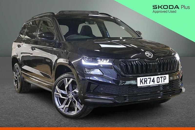 Used Skoda Karoq SportLine 150 HP (110 kW) 2025 Black SUV