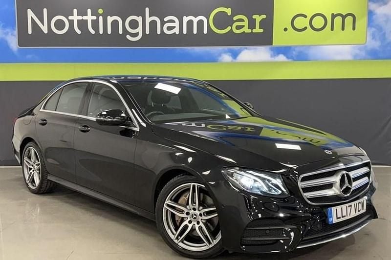 Black Used 2017 Mercedes E220 AMG line Sedan | £16,495 (Super price) - Image 1/1