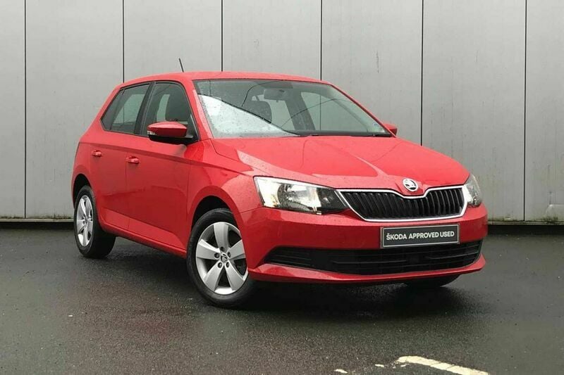 Red Used 2018 Skoda Fabia SE Hatchback | £9,995 (Good price) - Image 1/4